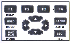 Назначение кнопок передней панели DT-9989