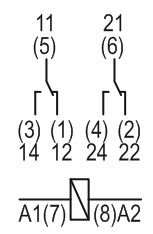Схема подключения. 2-контактные
