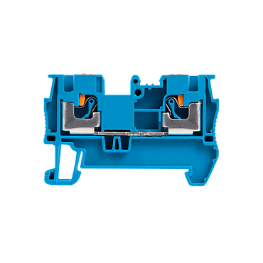 MTP-4BL Клемма push-in проходная, 4 мм², синяя