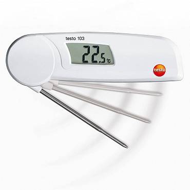 testo 103 компактный термометр со складной измерительной насадкой