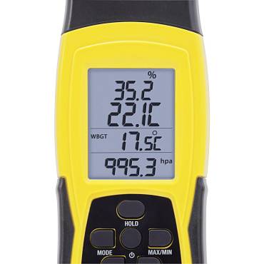 Измерители температуры и влажности портативные (термогигрометры) термогигрометр  с измерением WBGT-индекса