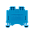 MTU-16BL Клемма винтовая проходная, 16 мм², синяя