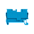 Клемма push-in проходная, 2.5 мм², синяя