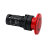 MTB7-EW44626 Кнопка грибовидная красная с подсветкой, Ø40 мм, 1NC, 220V AC, IP54, пластик