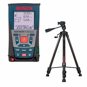 Bosch GLM 250VF + BT 150 лазерный дальномер