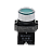 MTB2-BAF31 кнопка плоская зеленая, 1NO, IP67, металл