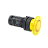 MTB7-EW45616 Кнопка грибовидная желтая с подсветкой, Ø40  мм, 1NO, 220 AC, IP54, пластик