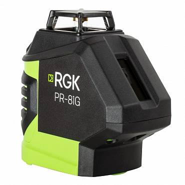 RGK PR-81G + штанга-упор RGK CG-2 лазерный уровень 
