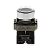 MTB2-BAF21 кнопка плоская черная, 1NO, IP67, металл