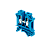 MTU-6BL Клемма винтовая проходная, 6 мм², синяя