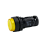 Кнопка желтая выступающая с подсветкой, 1NO, 24V AC/DC, IP54, пластик