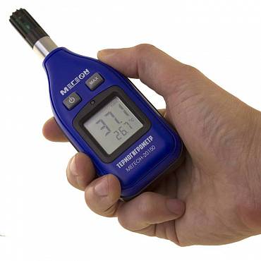 Измерители температуры и влажности портативные (термогигрометры) цифровой термогигрометр