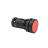 Кнопка плоская красная, 1NС, IP54, пластик