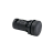 MTB7-EA21 Кнопка плоская черная, 1NO, IP54, пластик