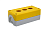 MTB2-F88-Y корпус кнопочного поста, 3 места, желтый, IP67