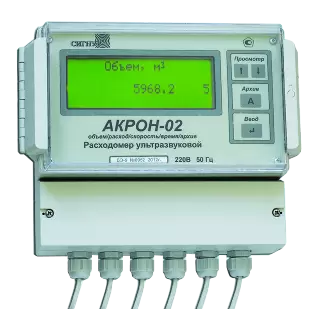 АКРОН-02-3 - расходомер ультразвуковой
