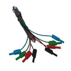S 2009 - набор соединительных проводов, 4 шт, 2 м, 4 цвета 