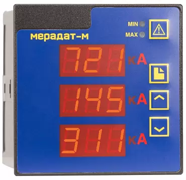 Мерадат-М3А1 - регистратор силы тока в трёхфазной цепи
