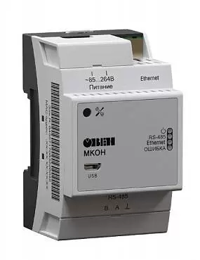 МКОН - преобразователь интерфейса RS485/Ethernet