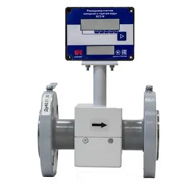 ВСЭ М И Ду40 - электромагнитный расходомер для измерения расхода воды с импульсным выходом