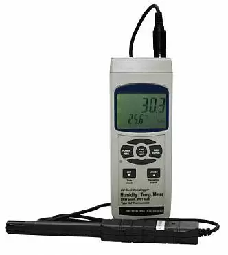 АТЕ-5035BT - Измеритель-регистратор влажности с Bluetooth интерфейсом