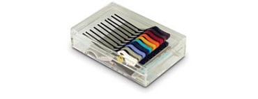 PK400-1 - комплект цветных микрозажимов для анализаторов серии MS (10шт.) диаметр 2,54 мм