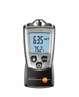 testo 610 - измеритель влажности и температуры