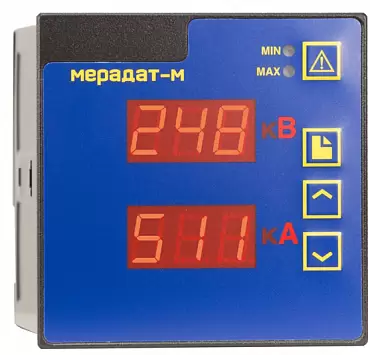 Мерадат-М1ВА1 - регистратор напряжения и силы тока в однофазной цепи