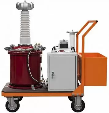 АИСТ 100М(G) - аппарат испытания диэлектриков с элегазовым трансформатором (100 мА)