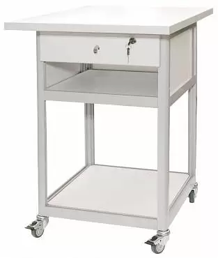 АРМ-5055-ESD - стол подкатной с ящиком с антистатической столешницей