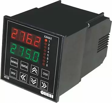 УКТ38-В - устройство контроля температуры 8-ми канальное со встроенным барьером искрозащиты