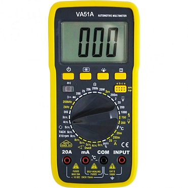 VA51A - автомобильный мультиметр