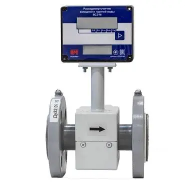 ВСЭ М И Ду32 - электромагнитный расходомер для измерения расхода воды с импульсным выходом 