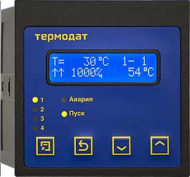 Термодат-14Е5 - одноканальный программный ПИД-регулятор температуры