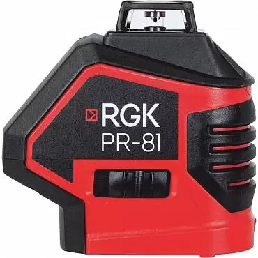 RGK PR-81 + штанга-упор RGK CG-2 - лазерный уровень 