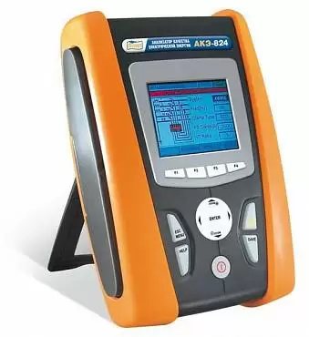 АКЭ-823 - микропроцессорный регистратор - анализатор качества электроэнергии