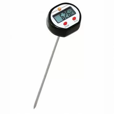 testo мини-термометр погружной стандартный - проникающий термометр со стандартным измерительным наконечником