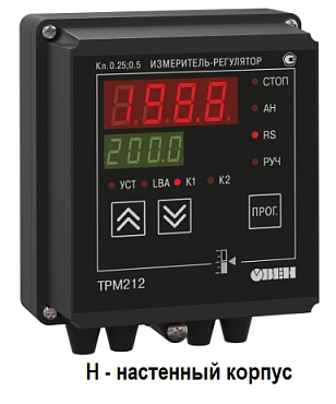 ТРМ212-Н.УР - измеритель ПИД-регулятор для управления задвижками и трехходовыми клапанами с интерфейсом RS-485