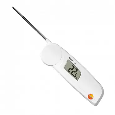 testo 103 - компактный термометр со складной измерительной насадкой