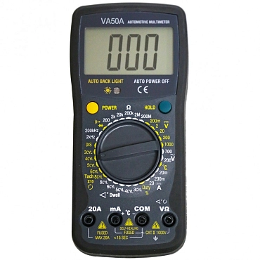 VA50A - мультиметр автомобильный