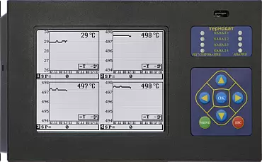 Термодат-19M6-Е - четырехканальный измеритель температуры