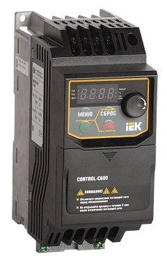 CONTROL-C600 380В 3Ф 0,75кВт IEK - преобразователь частоты