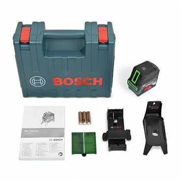 Bosch GCL 2-15G + RM1 + BM3 clip + кейс - лазерный нивелир
