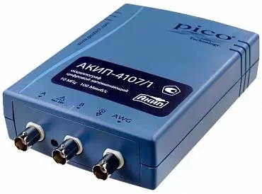 АКИП-4107 - USB-осциллограф + анализатор спектра + генератор