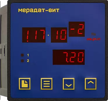 Мерадат-ВИТ12Т4 - вакуумметр для работы с тепловыми датчиками