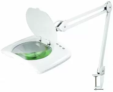 8069D2LED-A 5D - светодиодная лампа-лупа с прямоугольным плафоном и диммером