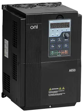 A650 380В 3Ф 18,5кВт 37А - преобразователь частоты со встроенным тормозным модулем