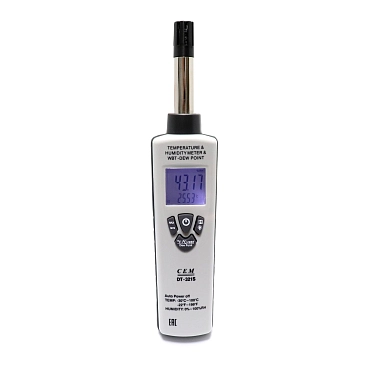 DT-321S - цифровой термогигрометр с измерением точки росы