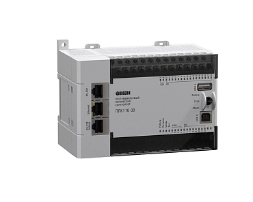 ПЛК110-24.30.Р-L - контроллер для средних систем автоматизации с DI/DO (Модифицированный 02)