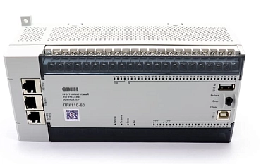 ПЛК110-24.60.Р-М - контроллер для средних систем автоматизации с DI/DO (Модифицированный 02)